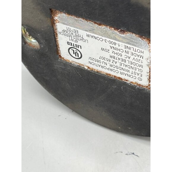 conair dual sided makeup mirrors 1 side magnetized dose not work metal READ - Picture 6 of 7